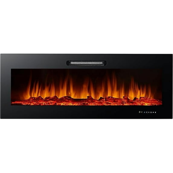 Grand Aspirations 50 x 22 in Electric Fireplace