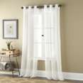 thumbnail image 1 of Grand Avenue Clipped Diamond Window Curtain Panel, 1 of 2