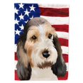 thumbnail image 1 of Grand Basset Griffon Vendeen American Canvas House Flag - 28 x 0.01 x 40 in., 1 of 1
