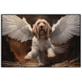 thumbnail image 1 of Grand Basset Griffon Vendeen Gift - Cat or Dog Pet Loss Gift for a Grieving Friend - Pet Remembrance Gift and Sympathy Photo Keepsake, wall paper, kitchen wall décor, 1 of 4