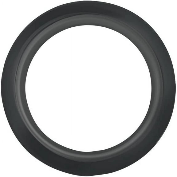 Grand General Black 4" PVC Rubber Round Grommet