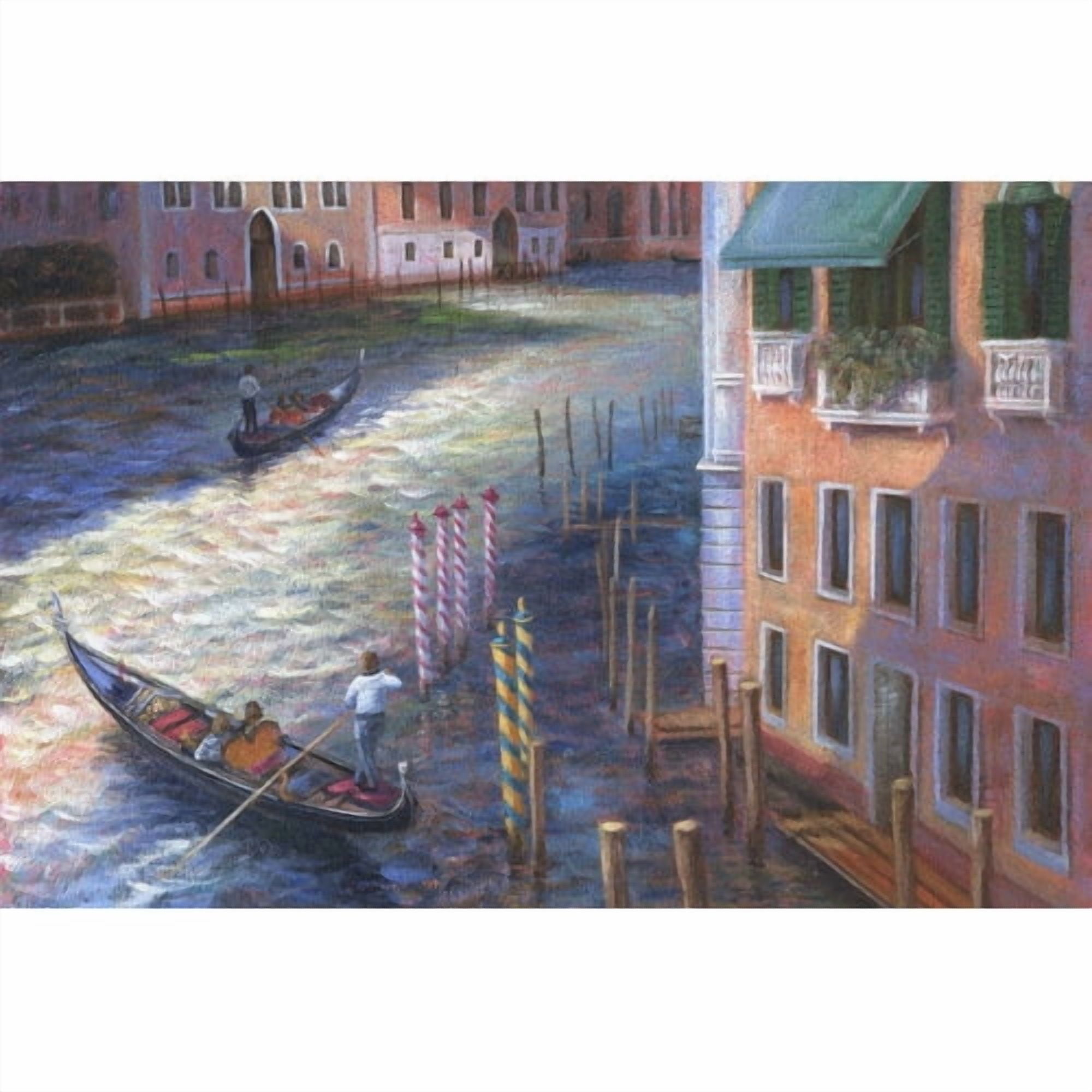 "Grand Canal" Painting Print on Wrapped Canvas