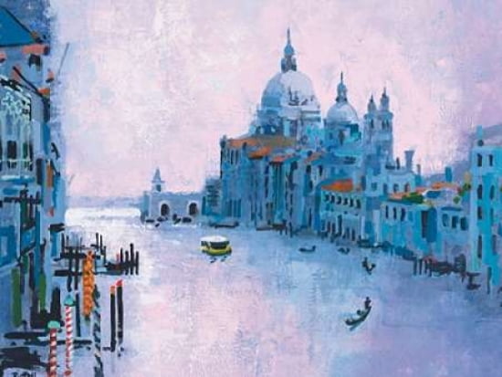 Grand Canal Venice Canvas Art - Colin Ruffell (18 x 24)