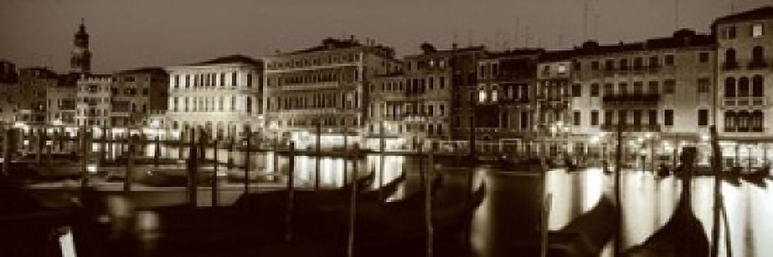Grand Canal Venice Italy Canvas Art - Panoramic Images (18 x 6)