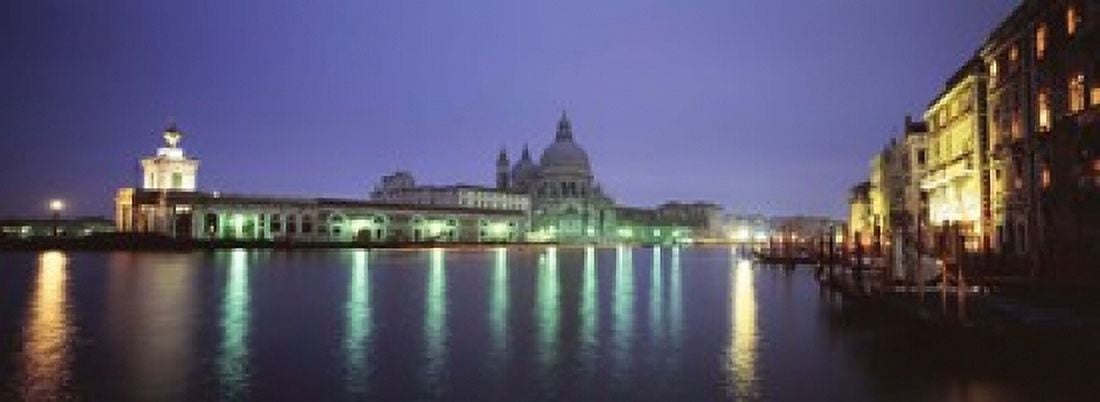 Grand Canal Venice Italy Canvas Art - Panoramic Images (18 x 7)