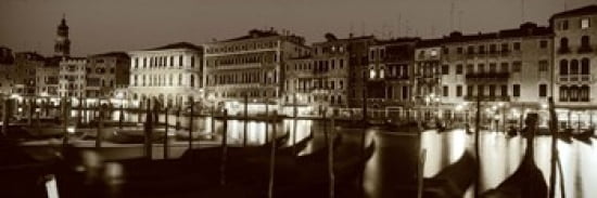 Grand Canal Venice Italy Canvas Art - Panoramic Images (36 x 12)