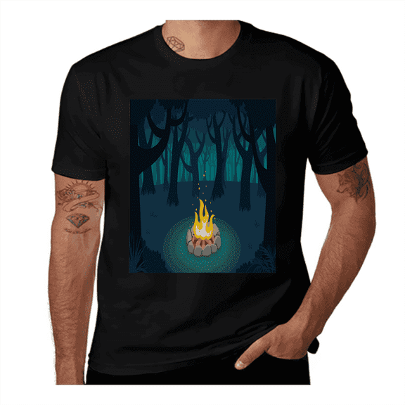 Grand Cany Monument-National Parks-Orange-Blue- Casual Streetwea Everyday Tshirt Comfortable Wear tee shirt