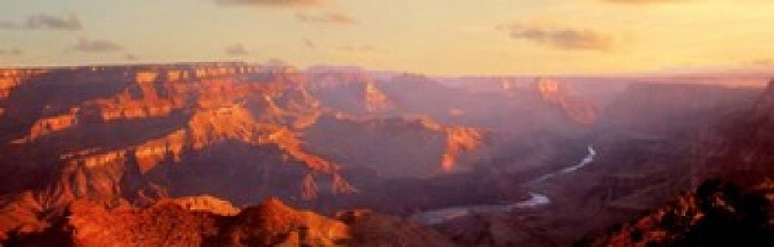 Grand Canyon Arizona Canvas Art - Panoramic Images (38 x 12)