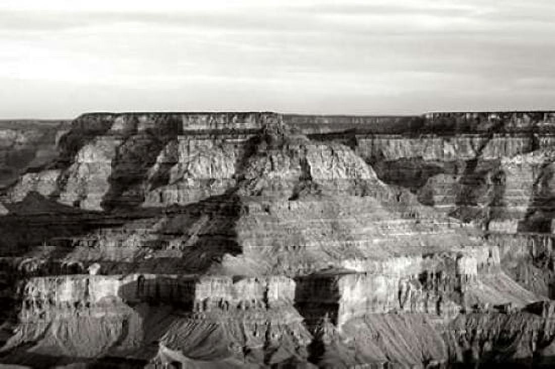 Grand Canyon Dawn III BW Canvas Art - Douglas Taylor (24 x 36)