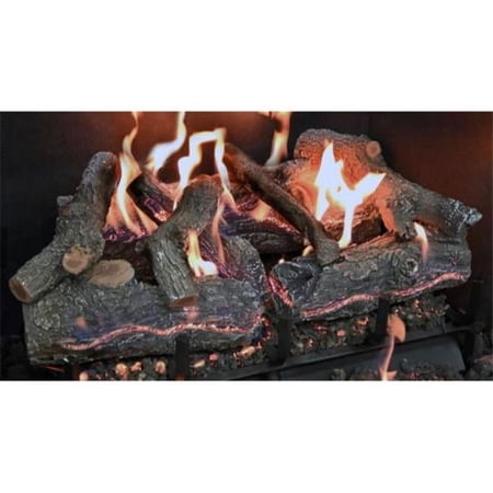 Grand Canyon GFWOC18 18 in. GlowFire Arizona Weathered Oak Charred Logs