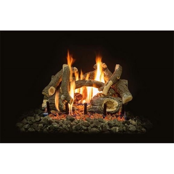 Grand Canyon Gas Logs AWOC24LOGS Arizona Weathered Oak Charred Logs, 24 in.