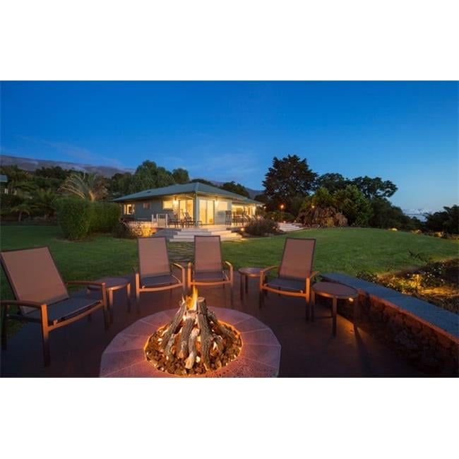 Grand Canyon Gas Logs FPAWO-30-36 Round Fire Pit Logs Set Only, 30-36 in. - 16 Piece