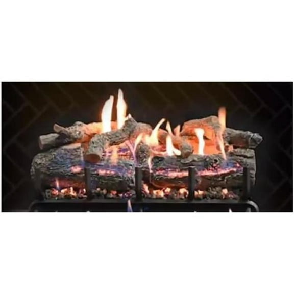 Grand Canyon LAFV-36-VEN 36 in. Lava Front View Variable Electronic Ignition Burner - Natural Gas