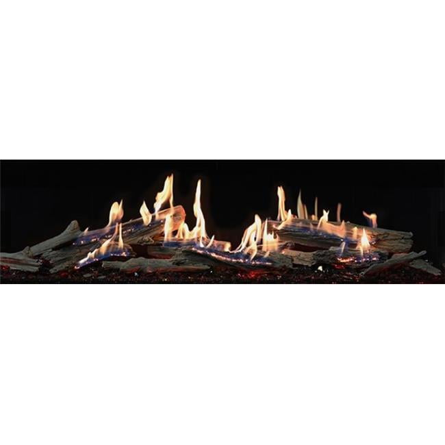 Grand Canyon LDBT-DW48 48 in. Western Driftwood Bedrock Traditional GlowFire Logs