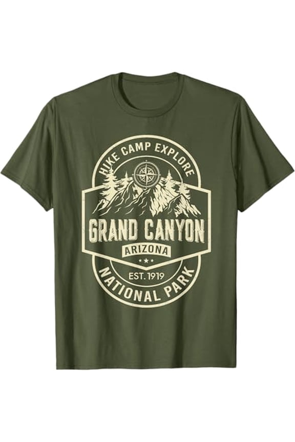 Grand Canyon Mountain Nature Hiking T-Shirt