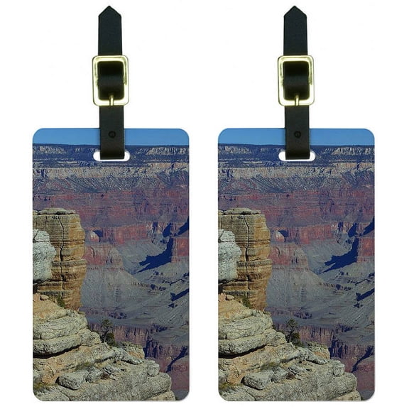 Grand Canyon National Park AZ Luggage Tags Suitcase Carry-On ID, Set of 2