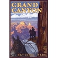 thumbnail image 1 of Grand Canyon National Park, Arizona, Mule Train (16x24 Giclee Gallery Art Print, Vivid Textured Wall Decor), 1 of 3