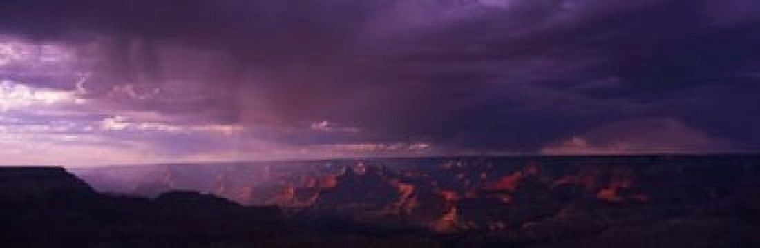 Grand Canyon National Park Arizona USA Canvas Art - Panoramic Images (18 x 6)
