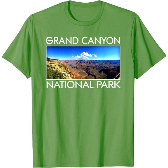 Grand Canyon National Park Arizona Unisex T-Shirt for Men Women Kids Toddler,Lime Color,Size YXS