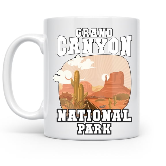 Grand Canyon National Park Coffee Mug 11 oz Vintage Travel Souvenir Gift