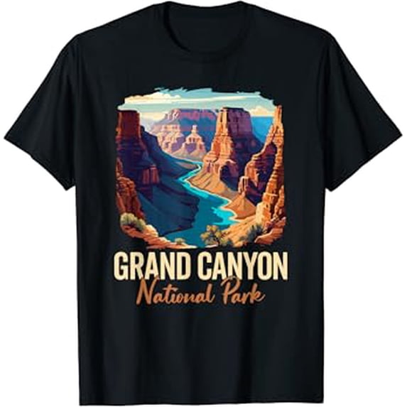 Grand Canyon National Park Hiking Souvenir Adventure Outdoor T-Shirt