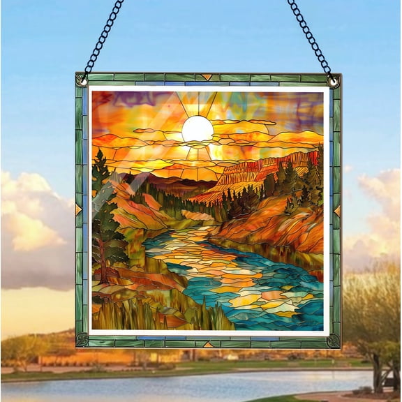 Grand Canyon National Park Suncatcher, Arizona National Park Window Hangings, National Parks Gift, Housewarming Gift, Traveler Gift 1756321501 5301