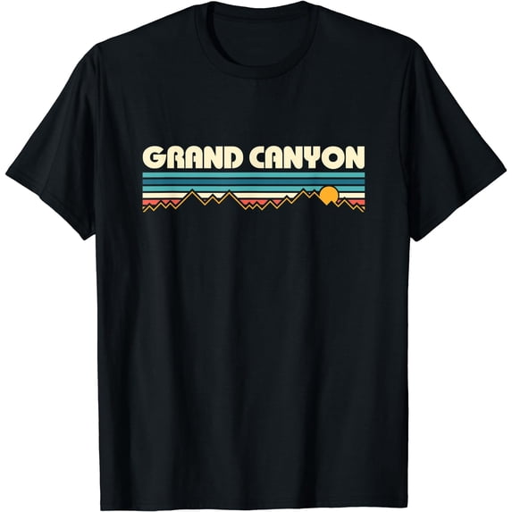 Grand Canyon Retro 80s Sunset T-Shirt