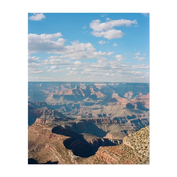 Grand Canyon Shadows IV - Arizona Photography Landscape Desert Scenic Nature Wilderness Travel Poster Western Unframed Wall Art Print 24 x 32 inches