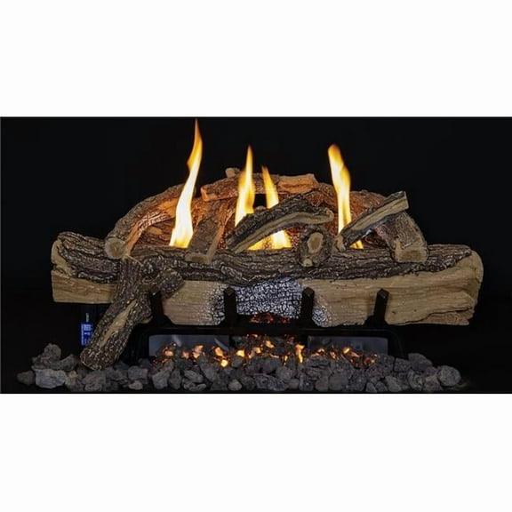 Grand Canyon VFSO30 30 in. Split Oak Vent Less Gas Log Set