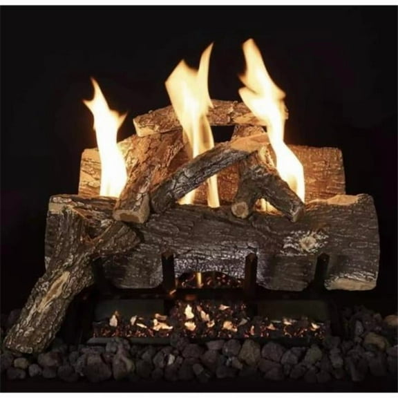 Grand Canyon VFWO24 24 in. Weathered Oak Vent Free Gas Logs
