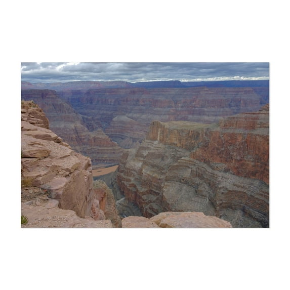 Grand Canyon West - Peach Springs Arizona Photography Landscape Nature Desert Scenic Wilderness Unframed Wall Art Print 24 x 36 inches