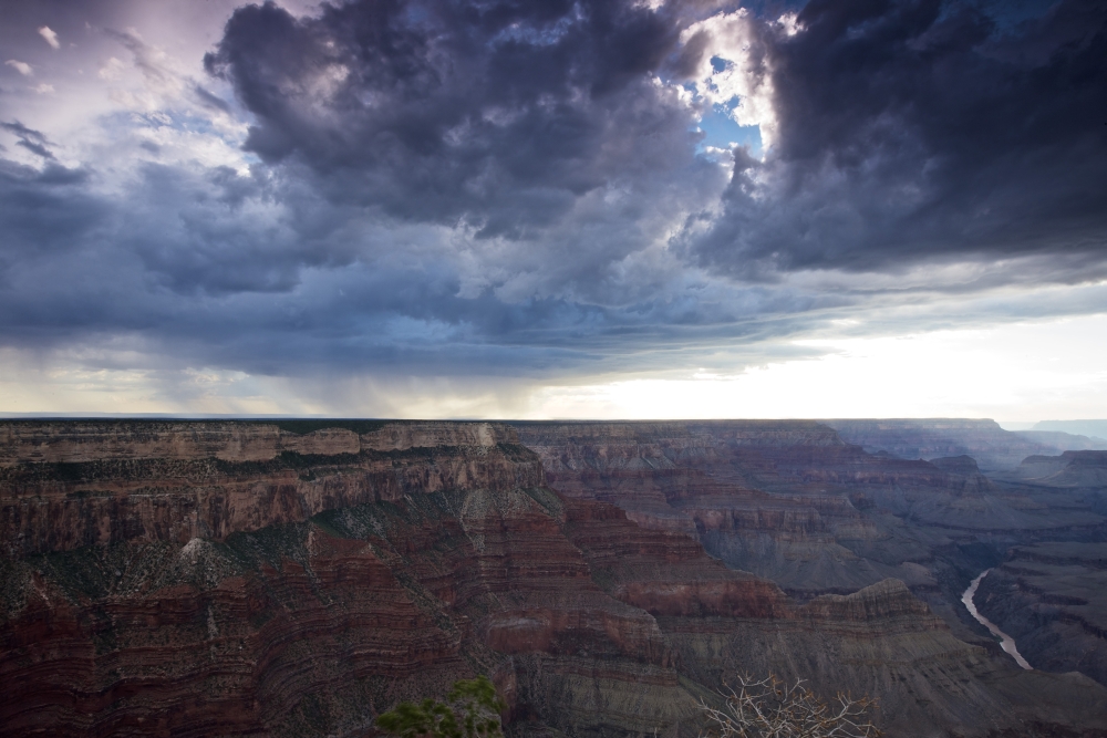 Grand Canyon as seen from Mohave Point South Rim Arizona Canvas Art - Terry MooreStocktrek Images (18 x 12)