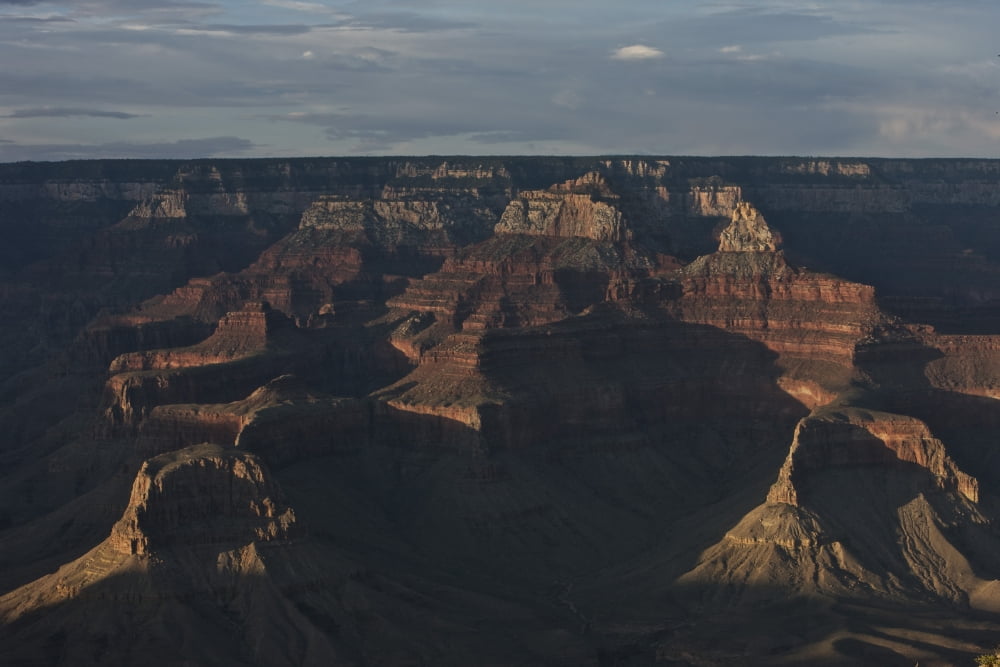 Grand Canyon as seen from Yavapai Point on the South Rim Arizona Canvas Art - Terry MooreStocktrek Images (35 x 23)