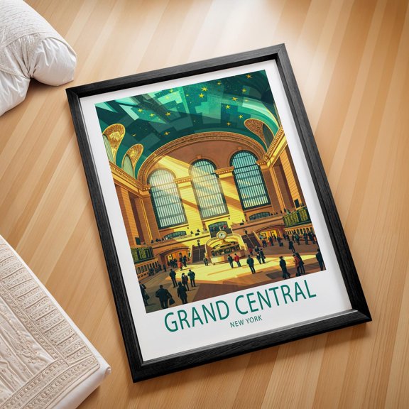 Grand Central New York Rail Terminal Home Decor