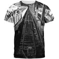 thumbnail image 1 of Grand Central Track All Over Adult T-Shirt - Large, 1 of 2