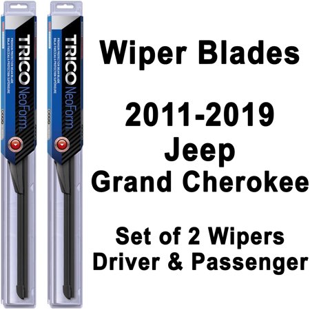 Grand Cherokee Wipers (Set 2) 2011 2012 2013 2014 2015 2016 2017 2018 2019