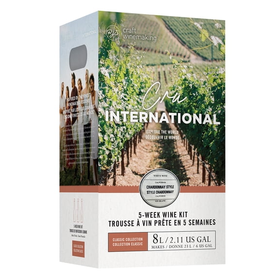 Wine Ingredient Kit - Cru International - California Chardonnay Style