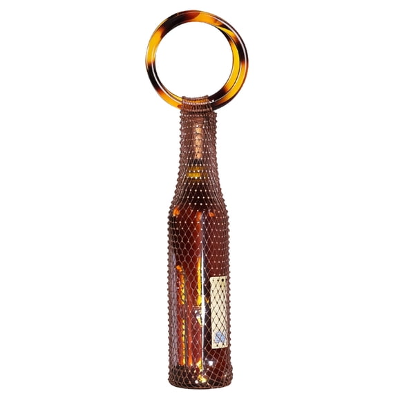 Grand Crystal Detailing Wine Bag Practical Recyclable Shipper For Festivities