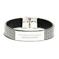 thumbnail image 1 of Grand Daddy Bracelet - Perfect Gift for Grand Daddy - Unique Engraved Stainless Steel Bracelet for Birthday, Christmas, and Fathers Day - IM THE FAVORITE Grand Daddy, 1 of 1