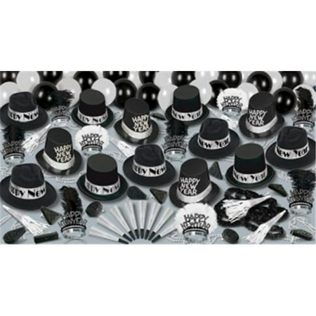 Beistle Grand Deluxe Silver Assorted for 50