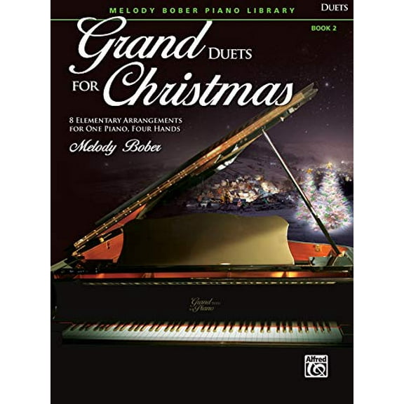 Pre-Owned Grand Duets for Christmas, Bk 2: 8 Elementary Arrangements for One Piano, Four Hands (Grand Duets for Piano) Paperback