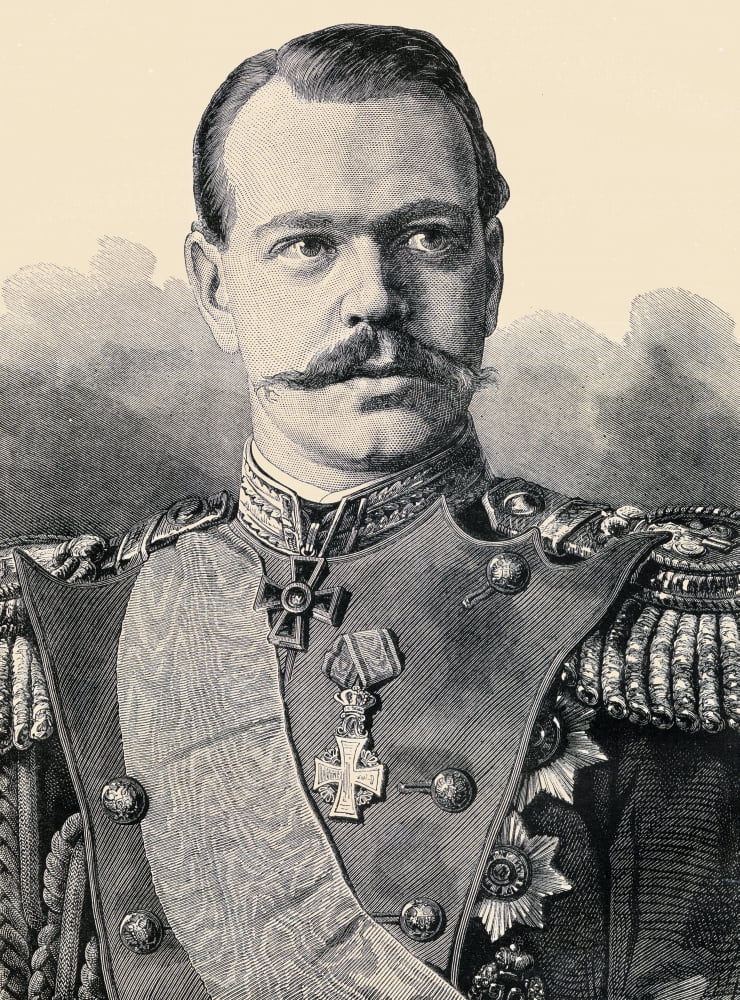 Grand Duke Alexander Alexandrovitch Iii 1845-1894 Heir To The Russian Throne Canvas Art - Ken Welsh Design Pics (13 x 17)