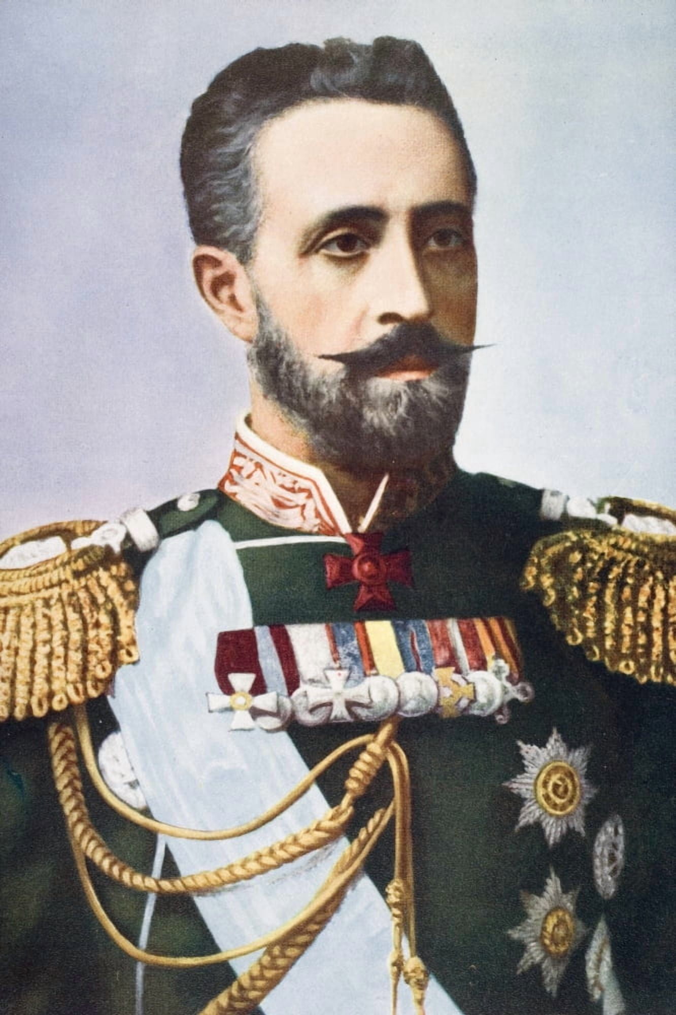 Grand Duke Nicholas Romanov Nikolai Nicholaevich Romanov 1856-1929 Russian General During The First World War Commander In Chief Russian Forces 1914-15 Canvas Art - Ken Welsh  Design Pics (11 x 18)