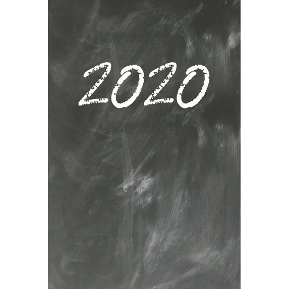 Grand Fantasy Designs: 2020 Kreide auf dunkler Tafel - Monatsplaner 15,24 x 22,86 (Paperback)