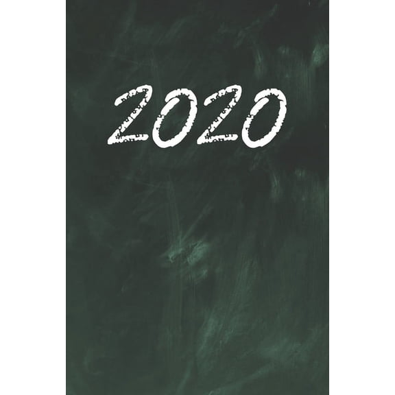 Grand Fantasy Designs: 2020 chalk on dark blackboard - Notebook 6x9 dot grid (Paperback)