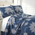 thumbnail image 1 of Grand Floral Pinted Quilt Set by SouthShore Fine Linens, 1 of 7