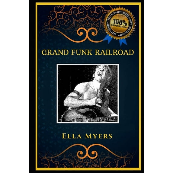 Grand Funk Railroad: Hard Rock Pioneers, the Original Anti-Anxiety Adult Coloring Book