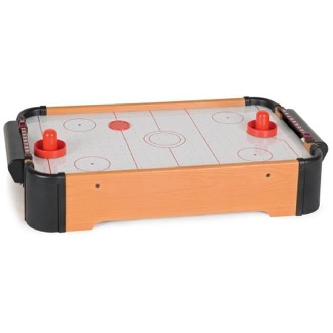 Grand Gamers Guild Mini Air Hockey Set 2 Pucks and Pushers, 21 in