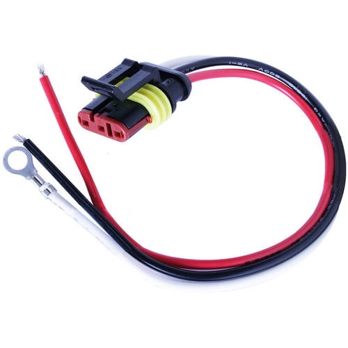 Grand General 3 Pin Stop/Turn/Tail Straight Pigtail Light Plug