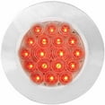 thumbnail image 1 of Grand General 75883 - 18 Diode Red LED Clear Lens Stop, Turn & Tail Light W/ Lock & Go Chrome Bezel, 1 of 3